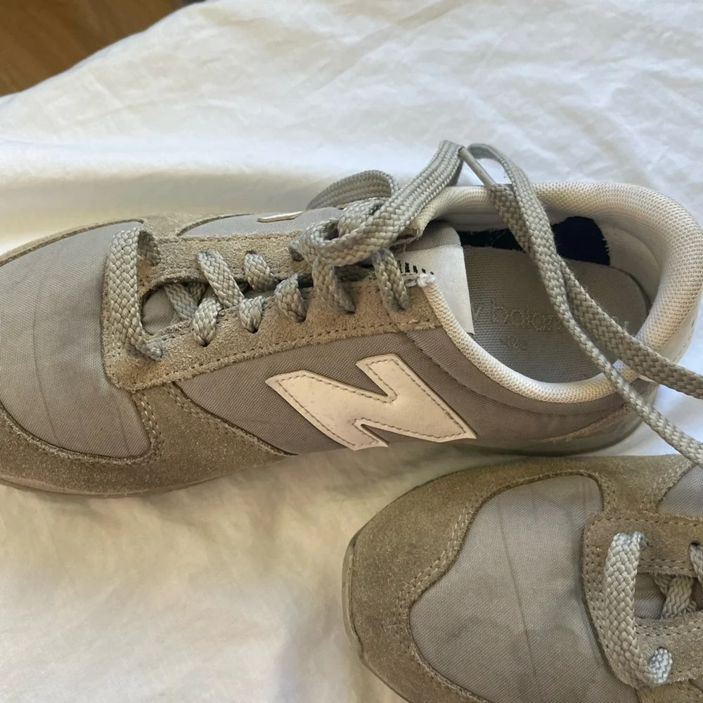 New Balance Men’s 420 Gray Running Sneakers WL420UG Charcoal Suede Size 7.5